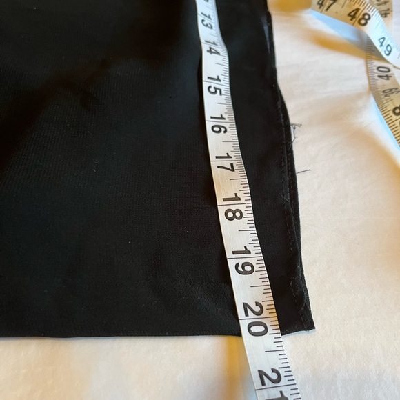 leena for Mac Duggal size L black Ruched sleeveless tie jumpsuit - Picture 10 of 10